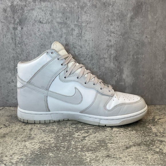 Nike Dunk High Retro 'White Vast Grey' Sneakers Mens sz 8.5 - Picture 3 of 6